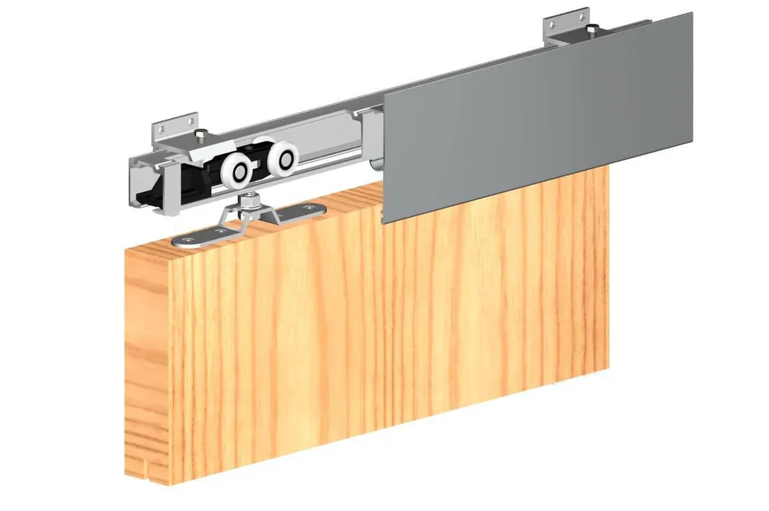 Herkules120 Single Sliding Door Set – 2000mm - Image 2