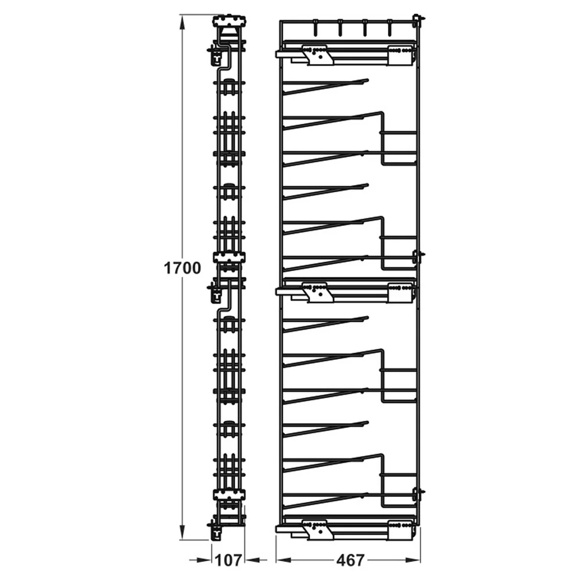 UTENSIO BOTTLE LARDER 1700 150 - Image 2