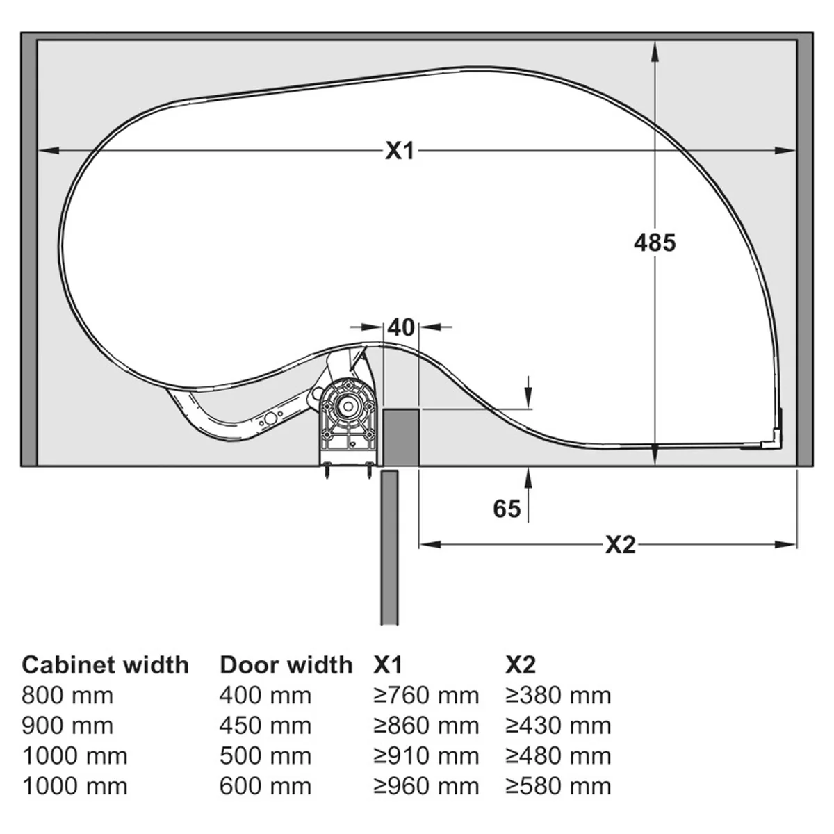 UTENSIO GLIDE CORNER 400 LH - Image 2
