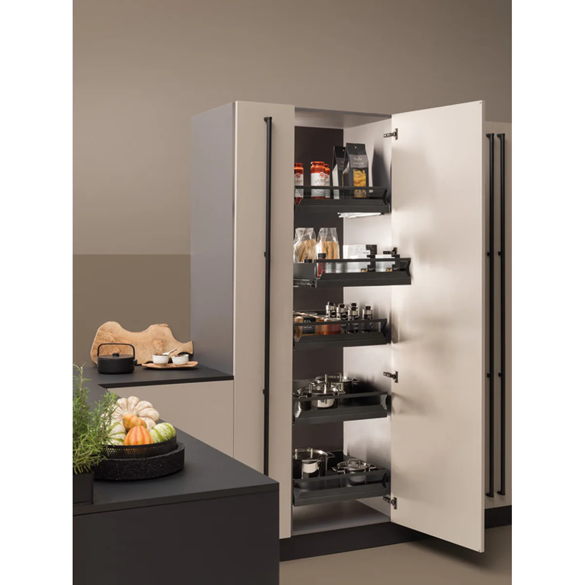 UTENSIO DRAWER LARDER 145 GLASS 4DRAWER 500