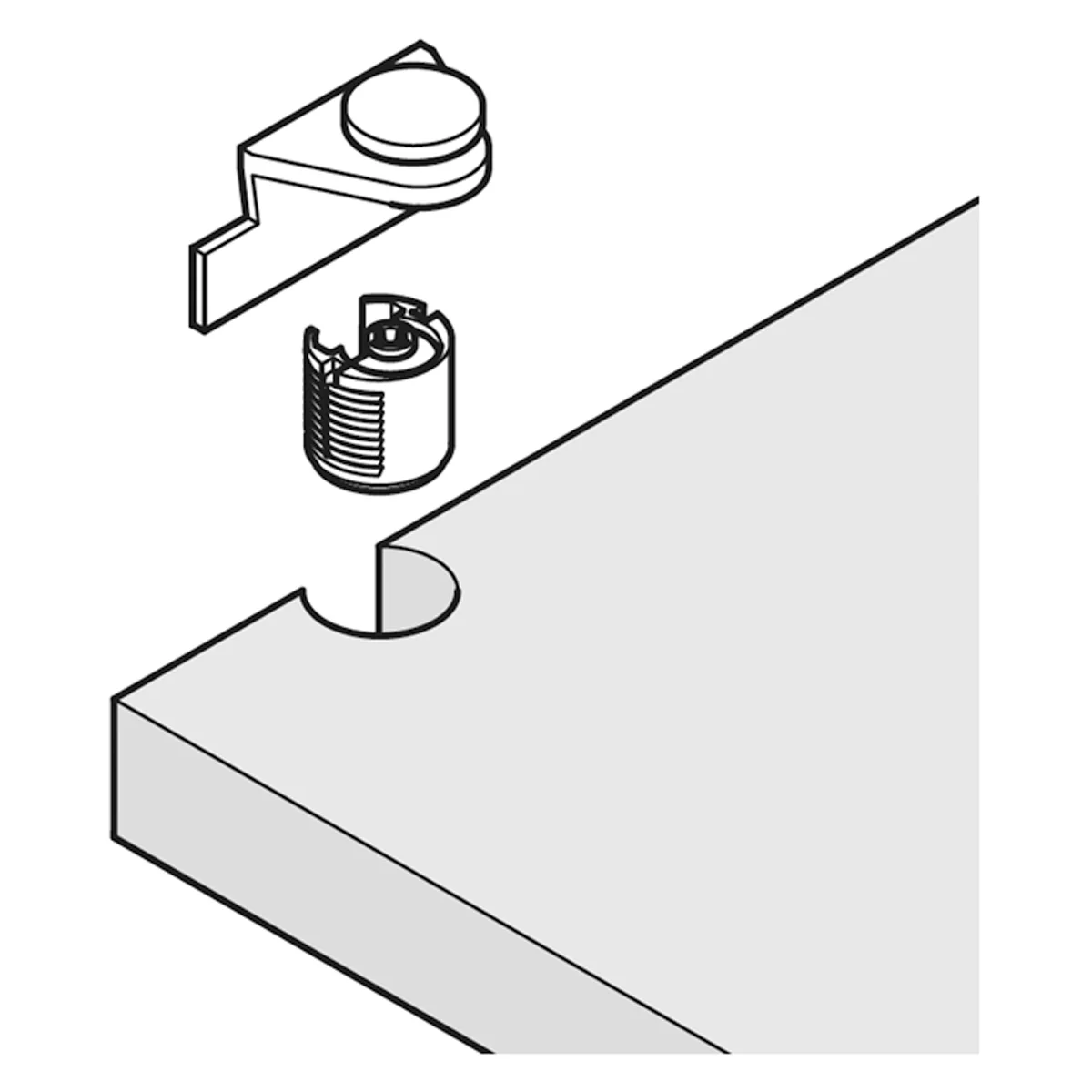 INSERTION TOOL FOR SHELF ONE WAY - Image 2