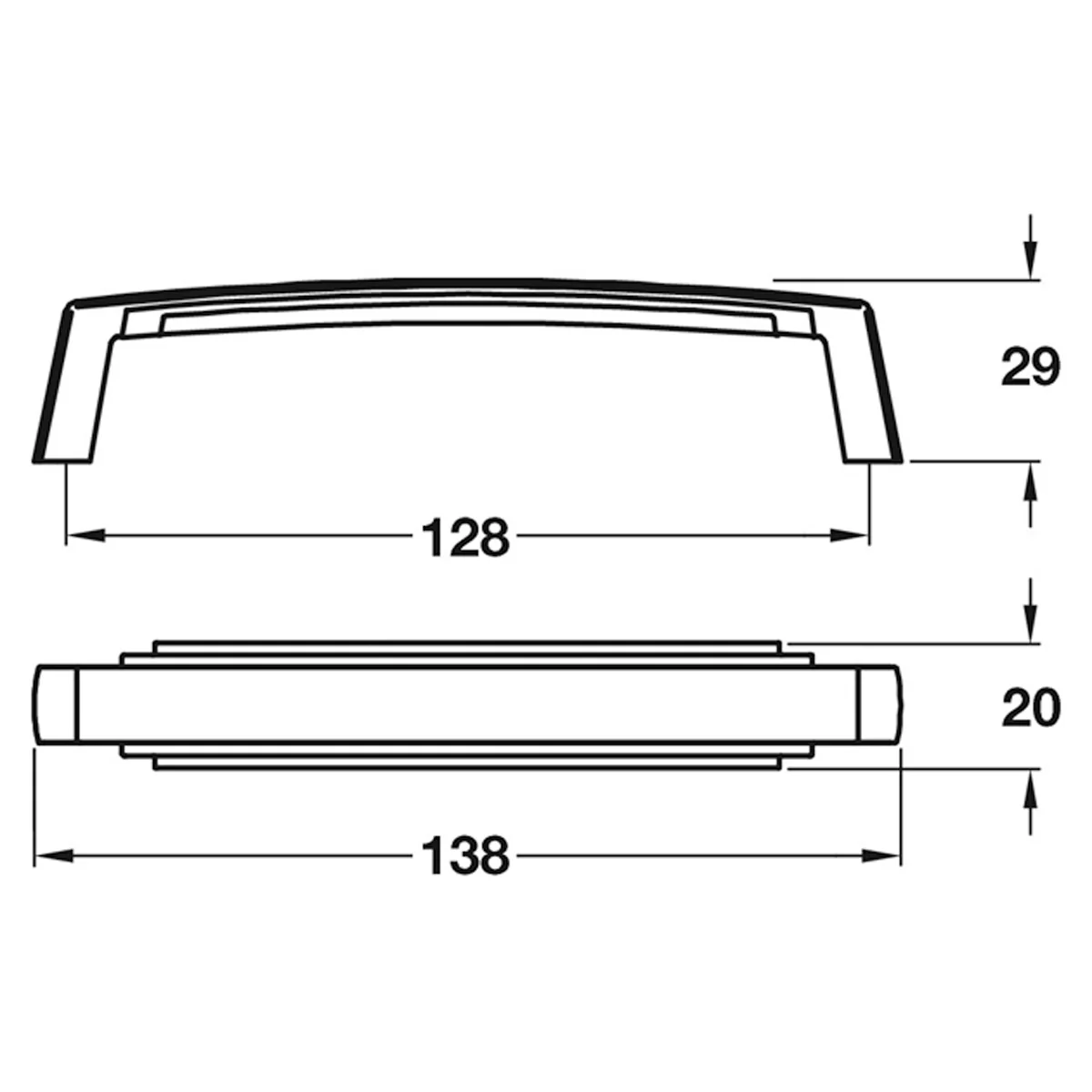 JAZZ PULL HANDLE 128HC ZA/PCP - Image 2