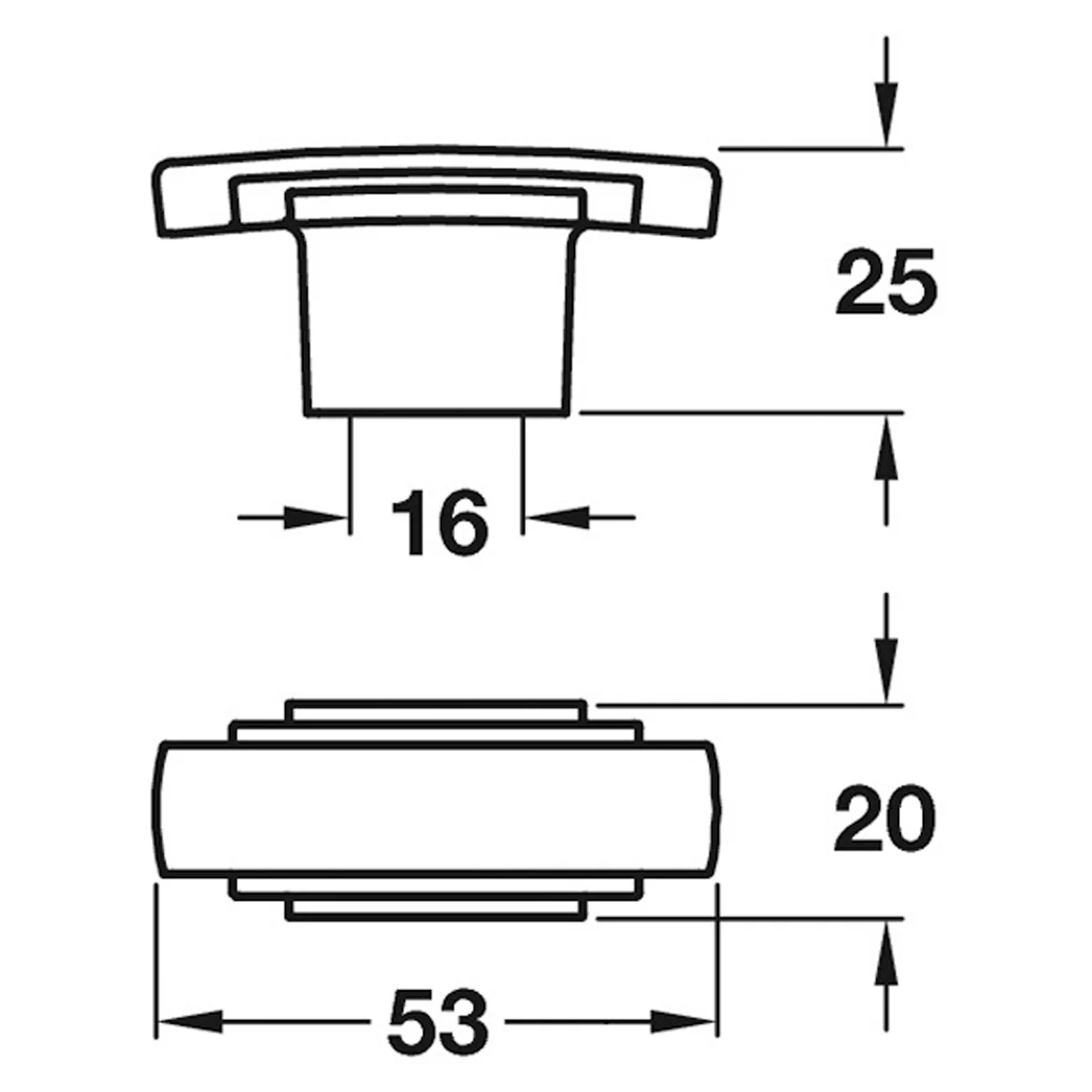 JAZZ PULL HANDLE 16HC ZA/PCP - Image 2