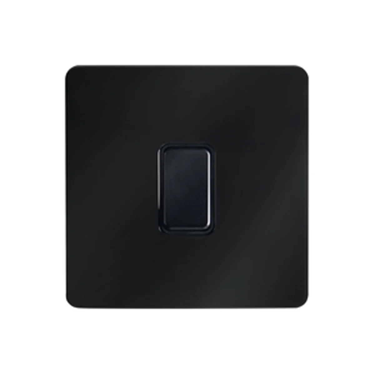 KINETIC DECORATIVE SWITCH ON/OFF IP20 1G BLK/BLK