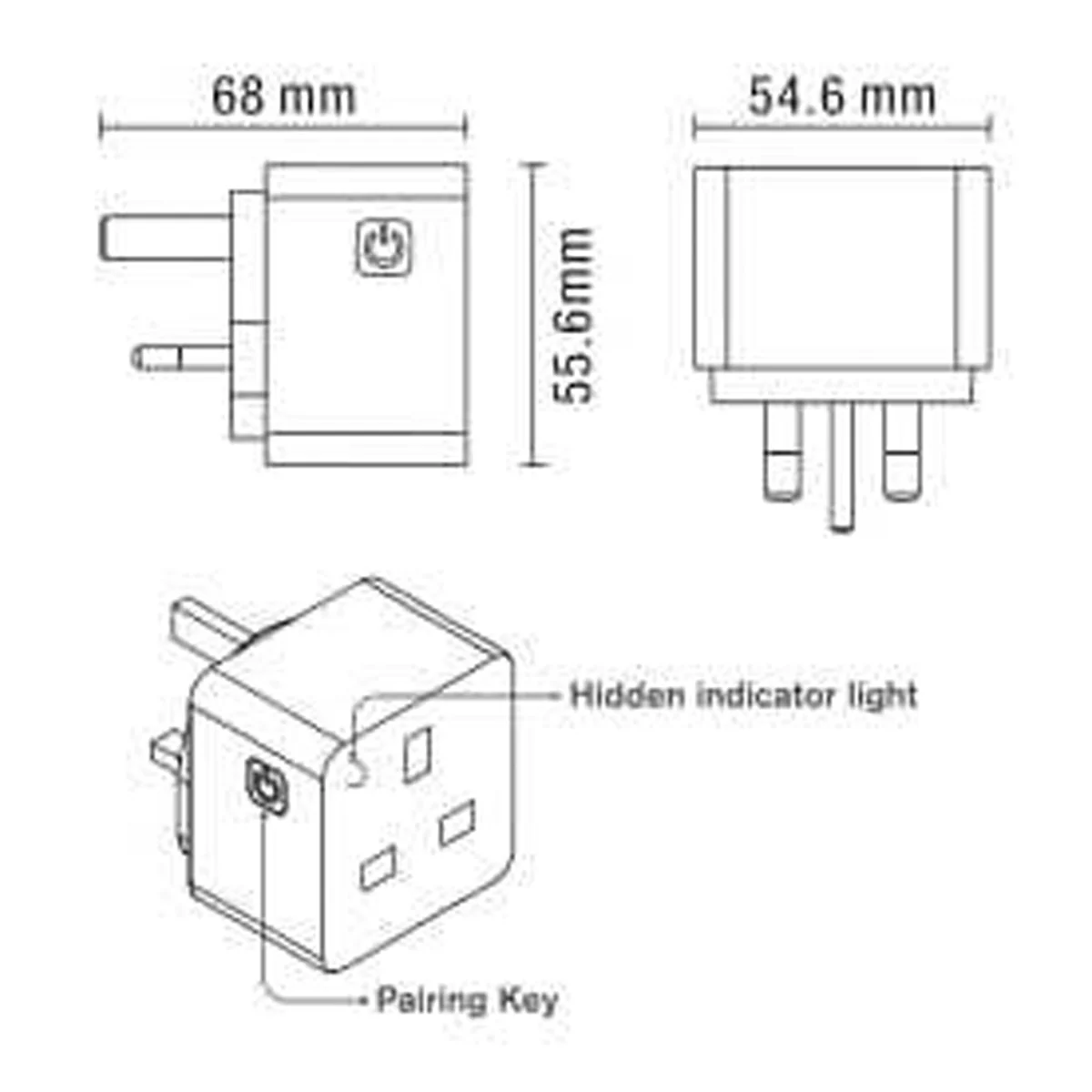 KINETIC SMART PIN PLUG UK RF+WIFI - Image 2