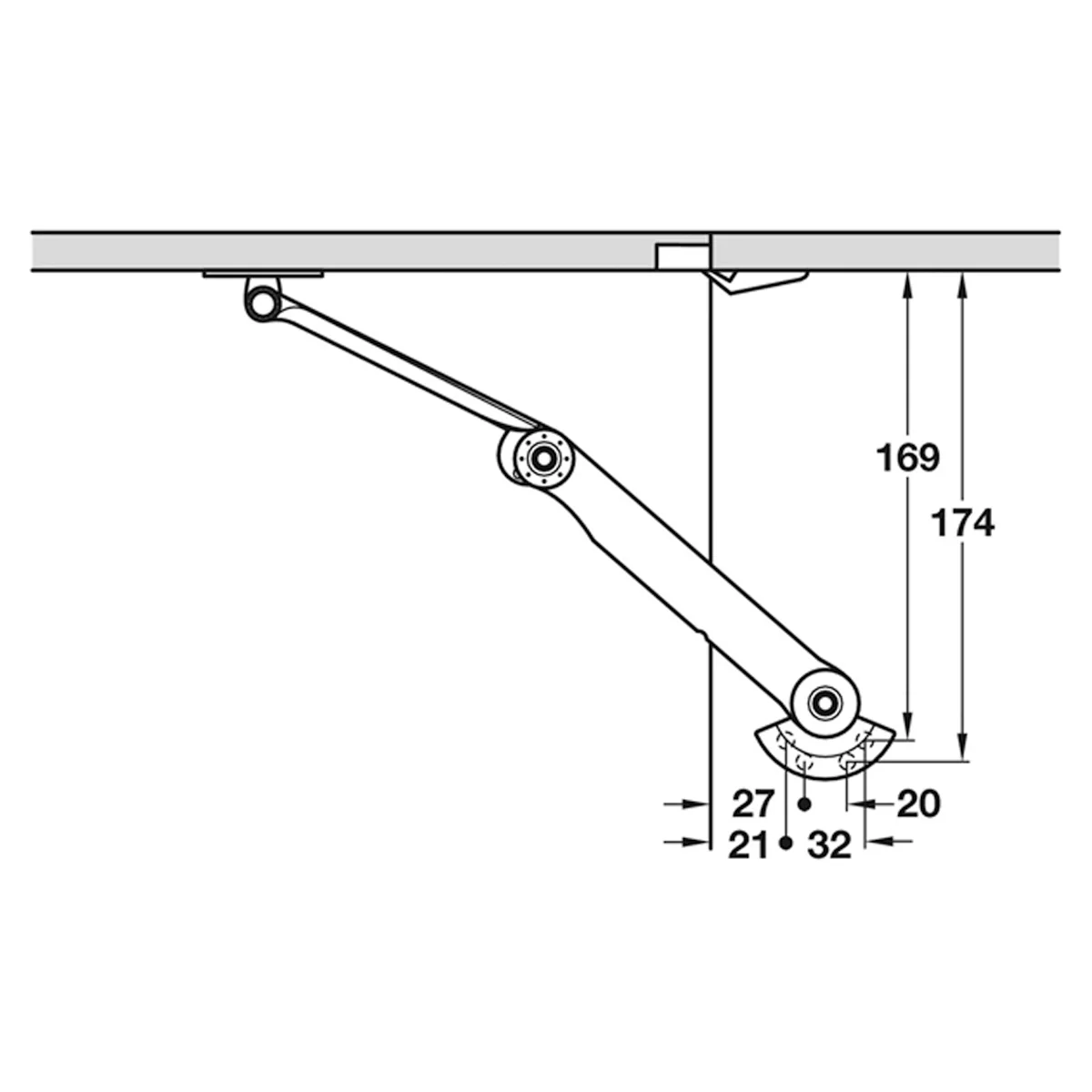 KINVARO T-105 FLAP RH 105deg PNP - Image 2