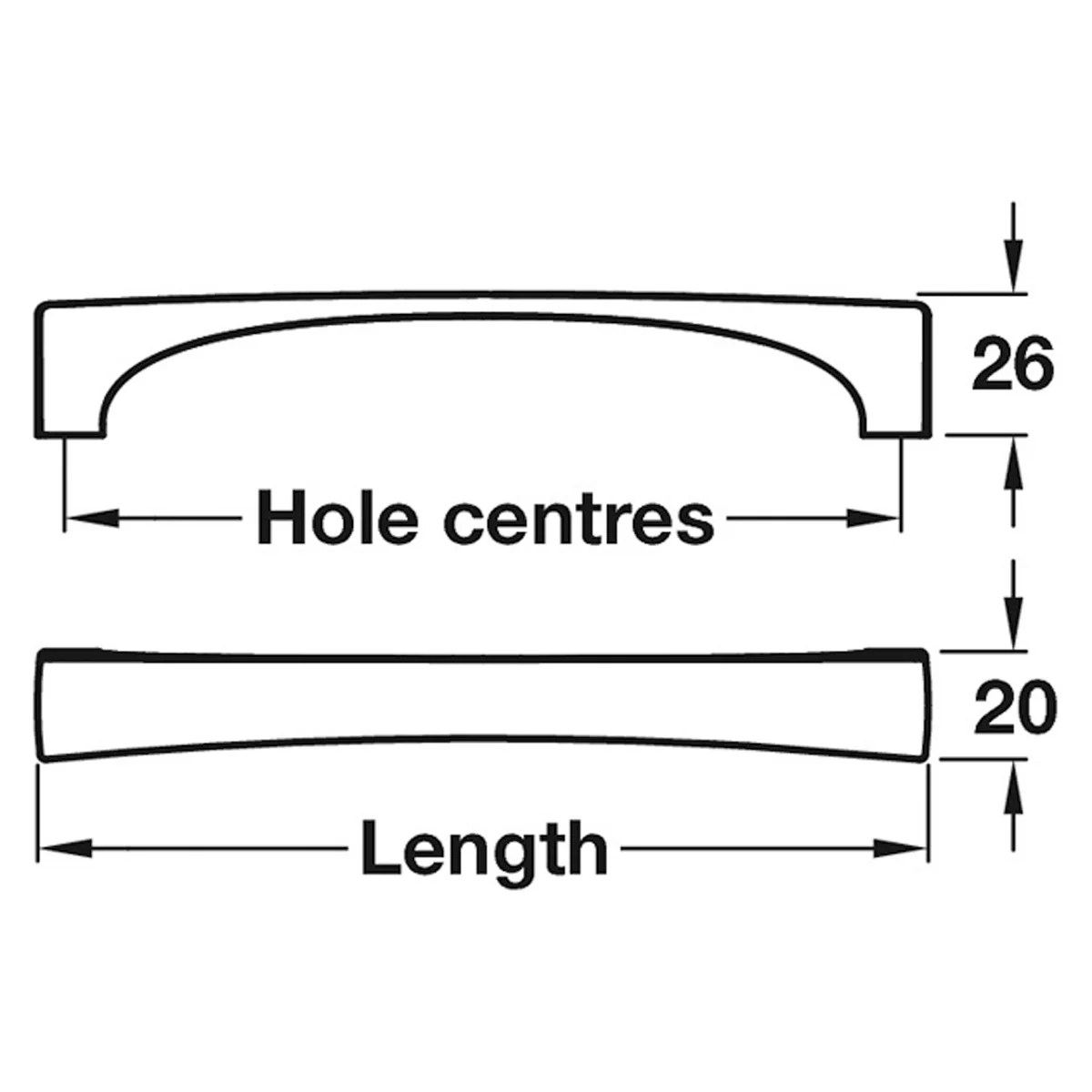 LAMA PULL HANDLE 160HC 170 ZA/PCP - Image 2