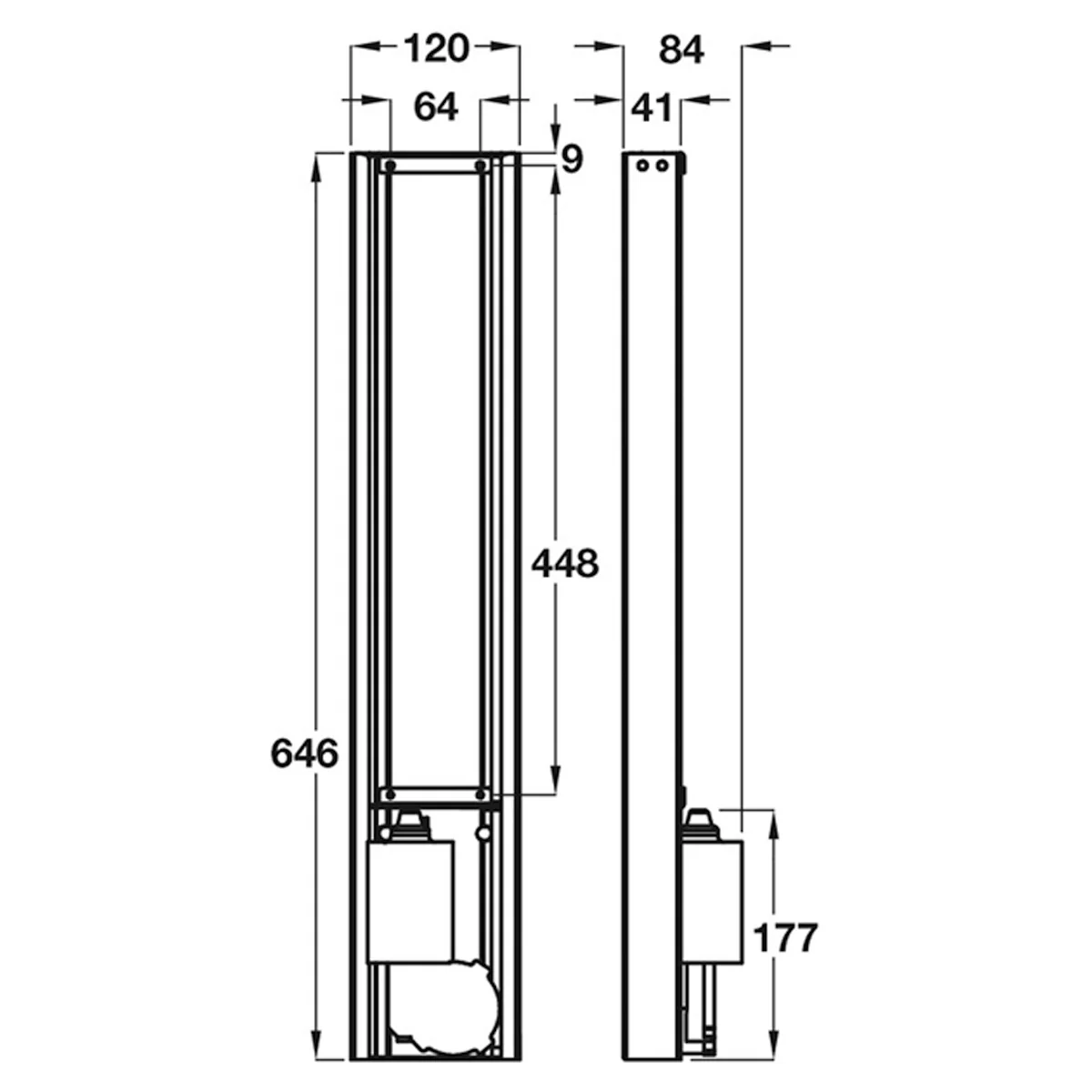 LED TV/MONITOR LIFT ST/SLV - Image 2