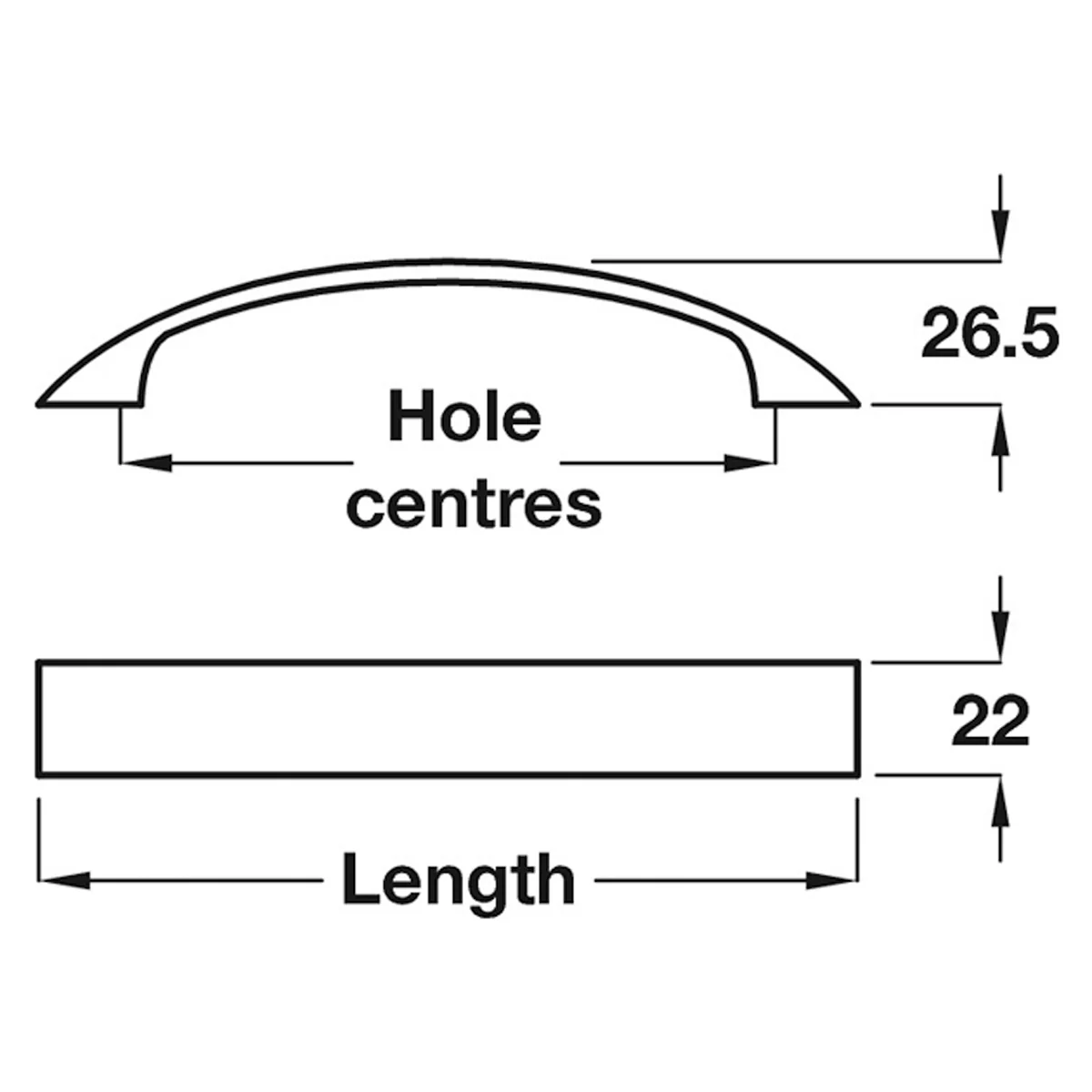 LEWIS BOW HANDLE 128HC ZA/SSE - Image 2