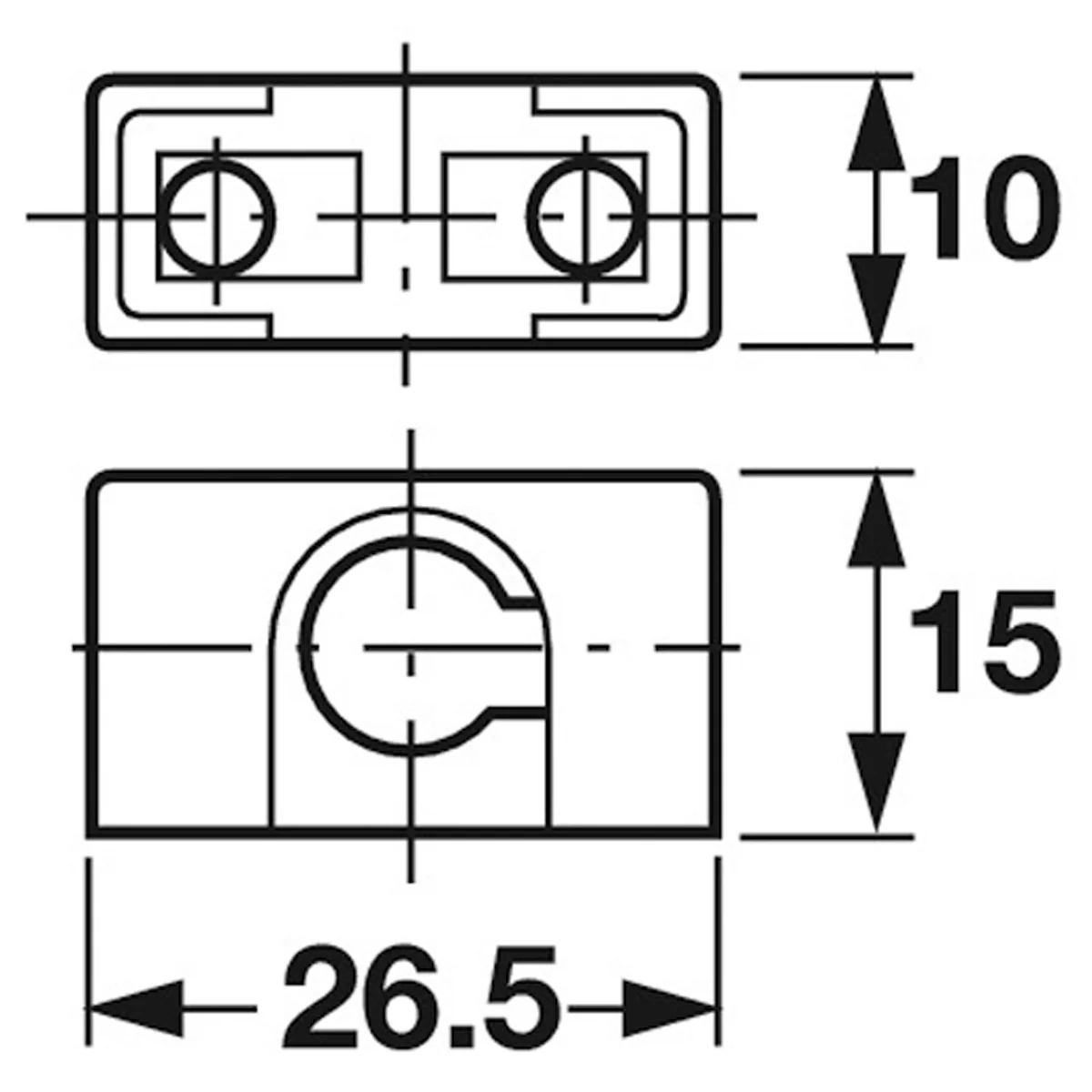 LOCK ROD GUIDE SCREW D6 ZA/NP - Image 2