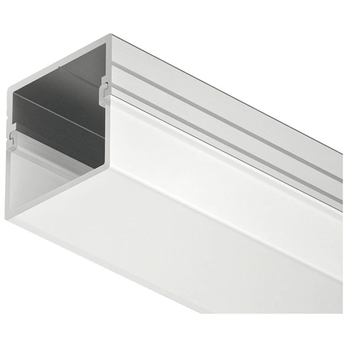 LOOX ALU PROFILE SQU 2500 SLV/MILKY