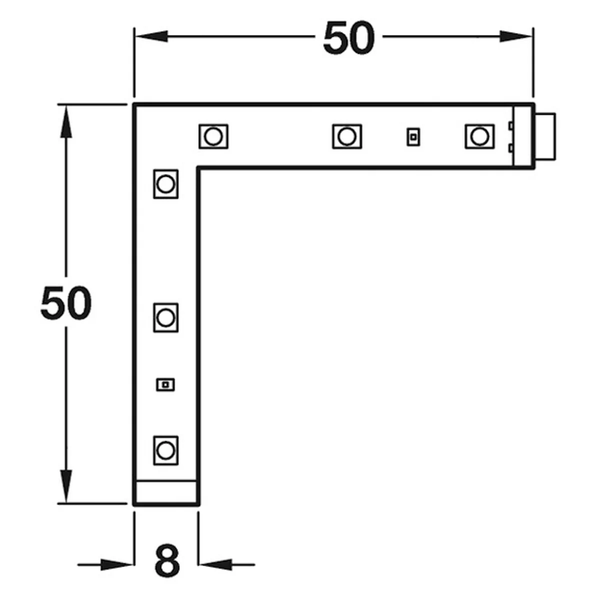 LOOX12V FLEXYLED 1076 CORNER NW LH - Image 2