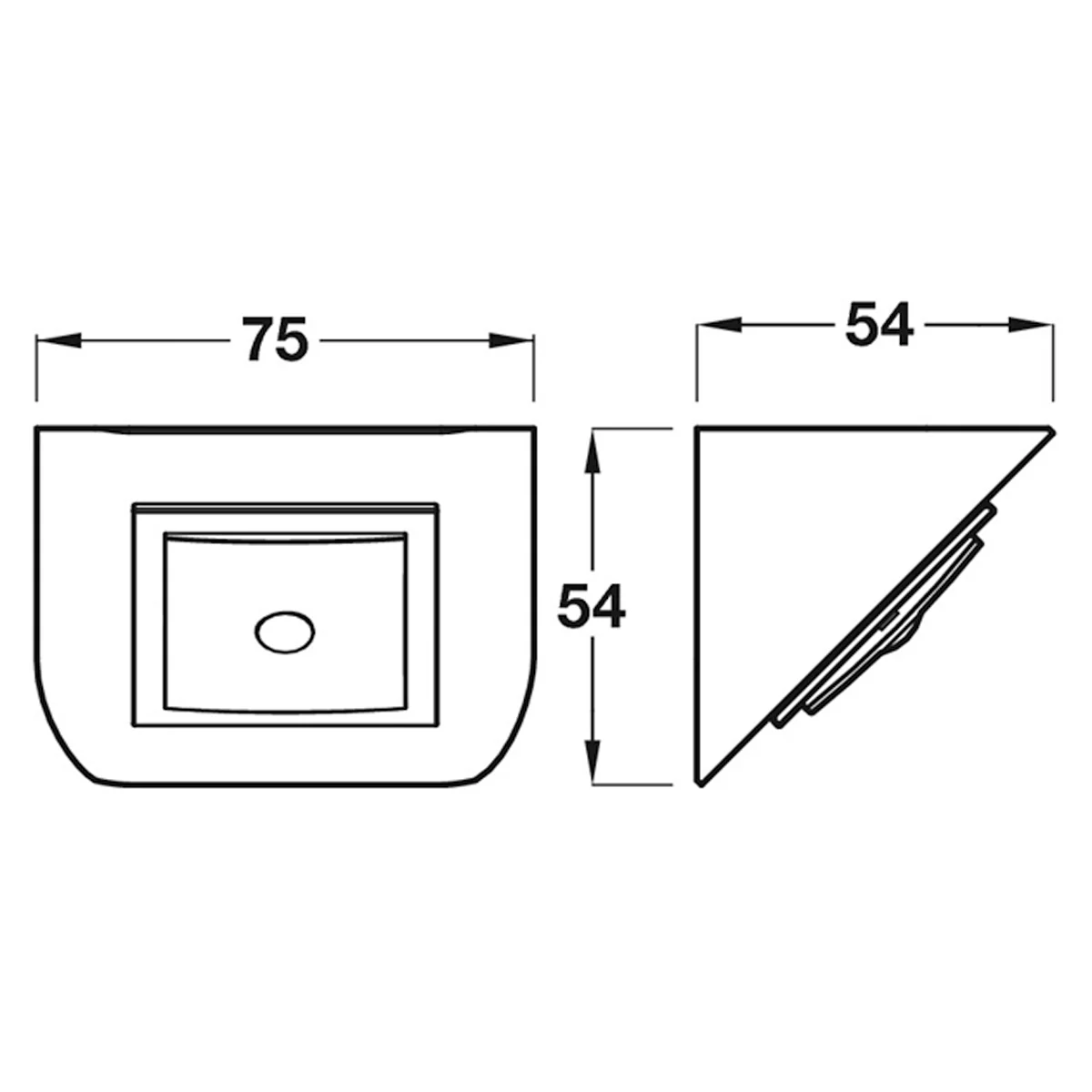 LOOX350mA LED CUBIK BEZEL SSS - Image 2