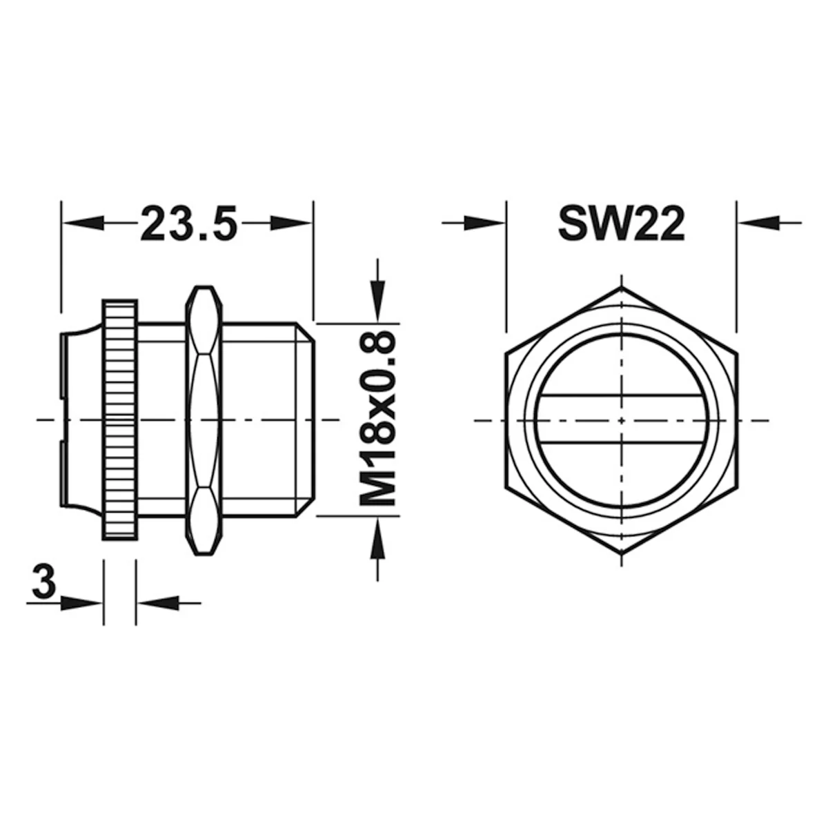MAGNETIC CATCH FIXED 7KG MET/MET - Image 2