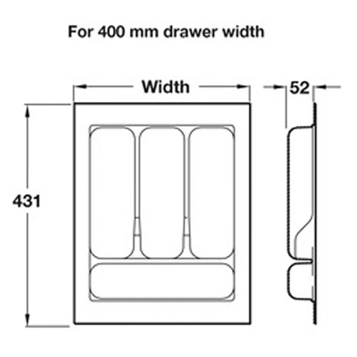 MATRIX A CUTLERY INS 431x0400 SGY - Image 2