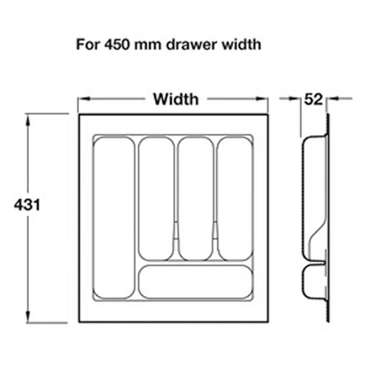 MATRIX A CUTLERY INS 431x0450 SGY - Image 2