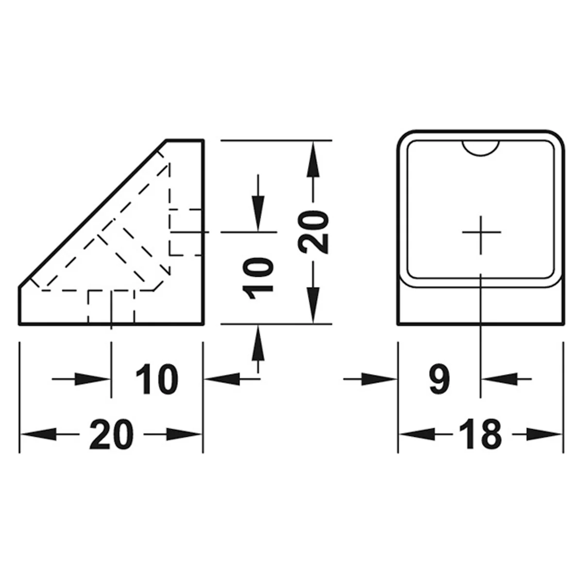 MINI CORNER FASTENER 18 DBN BX100 - Image 2