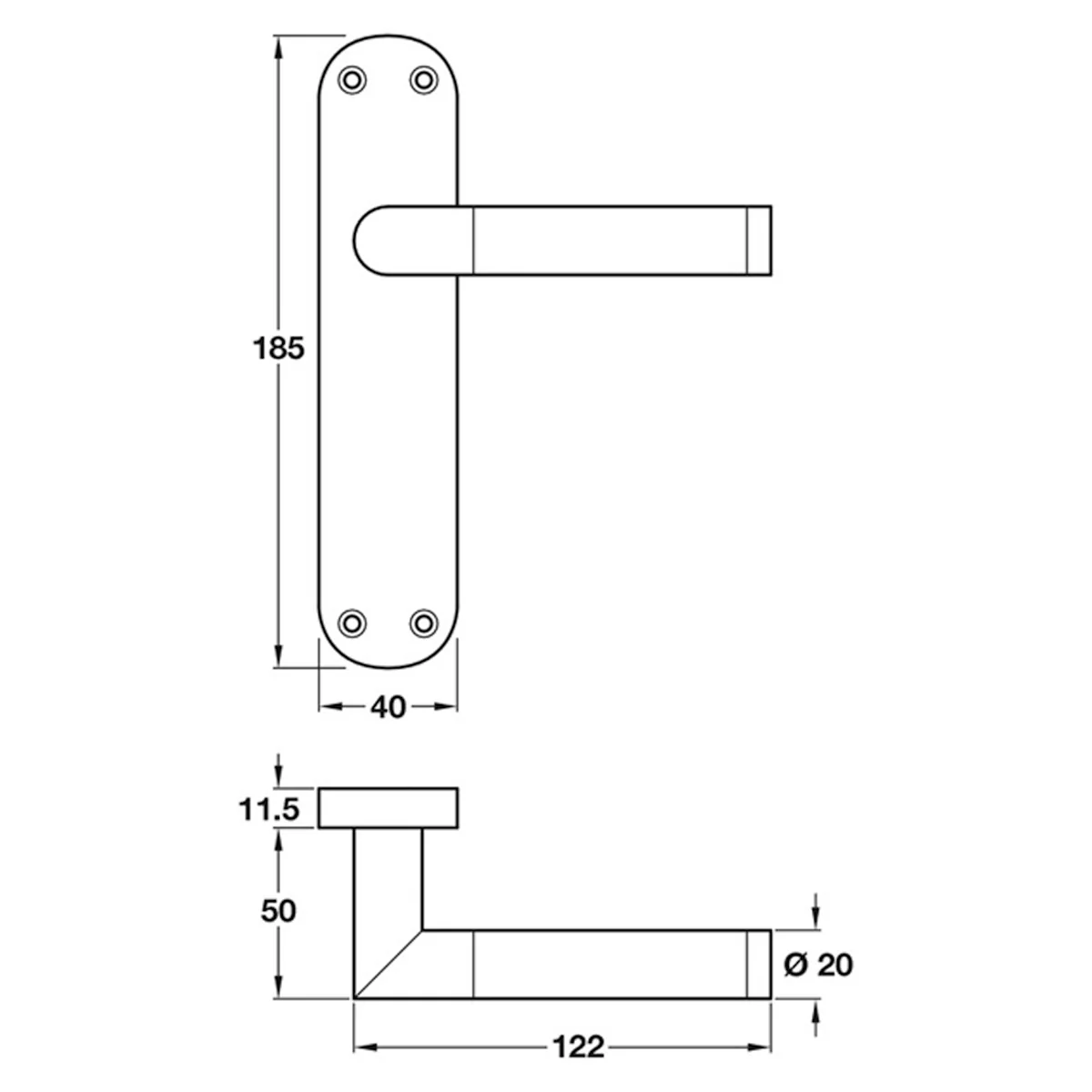 MITRED LEVER HANDLE BATHROOM PSC - Image 2