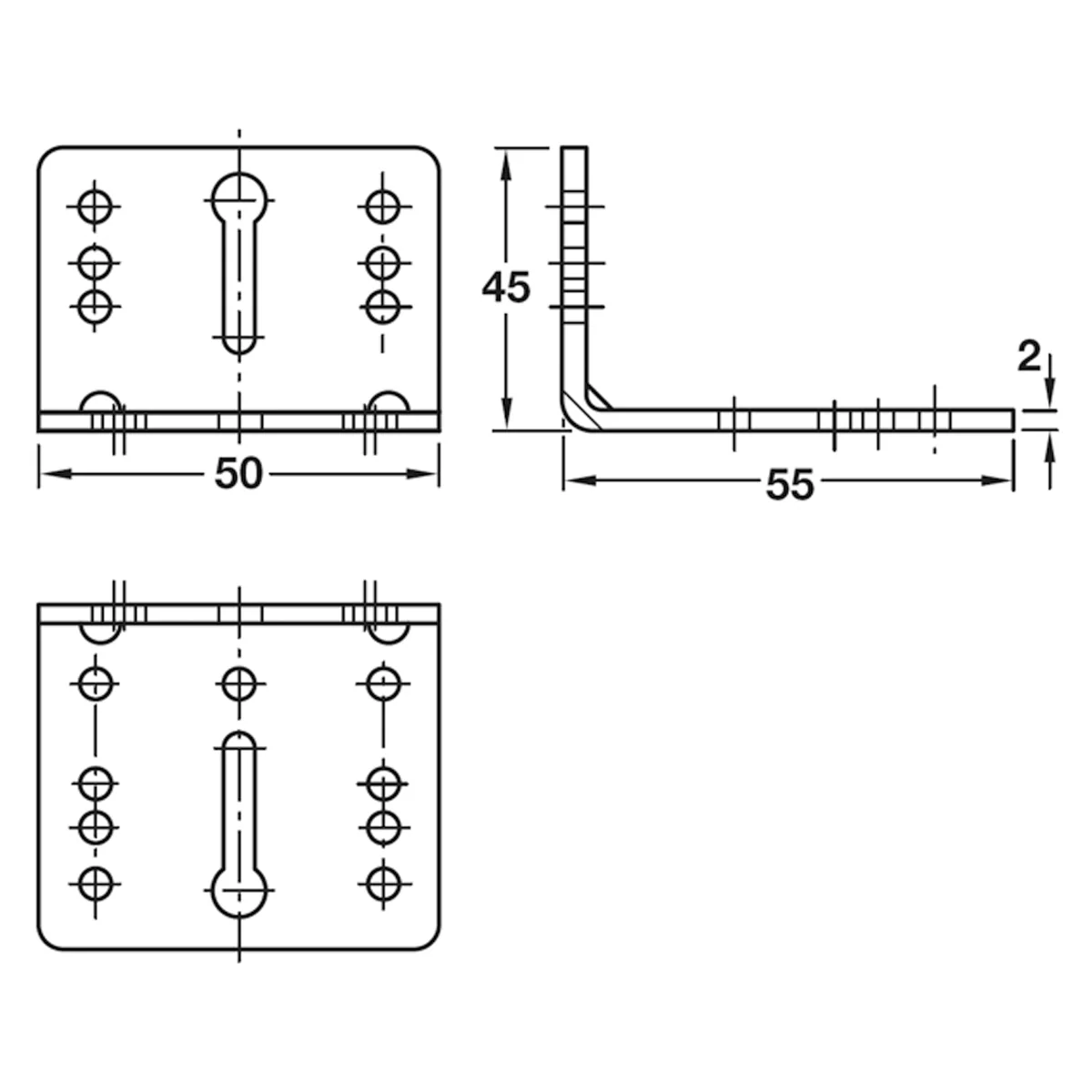MOUNTING PLATE FOR BED ST/GAL - Image 2
