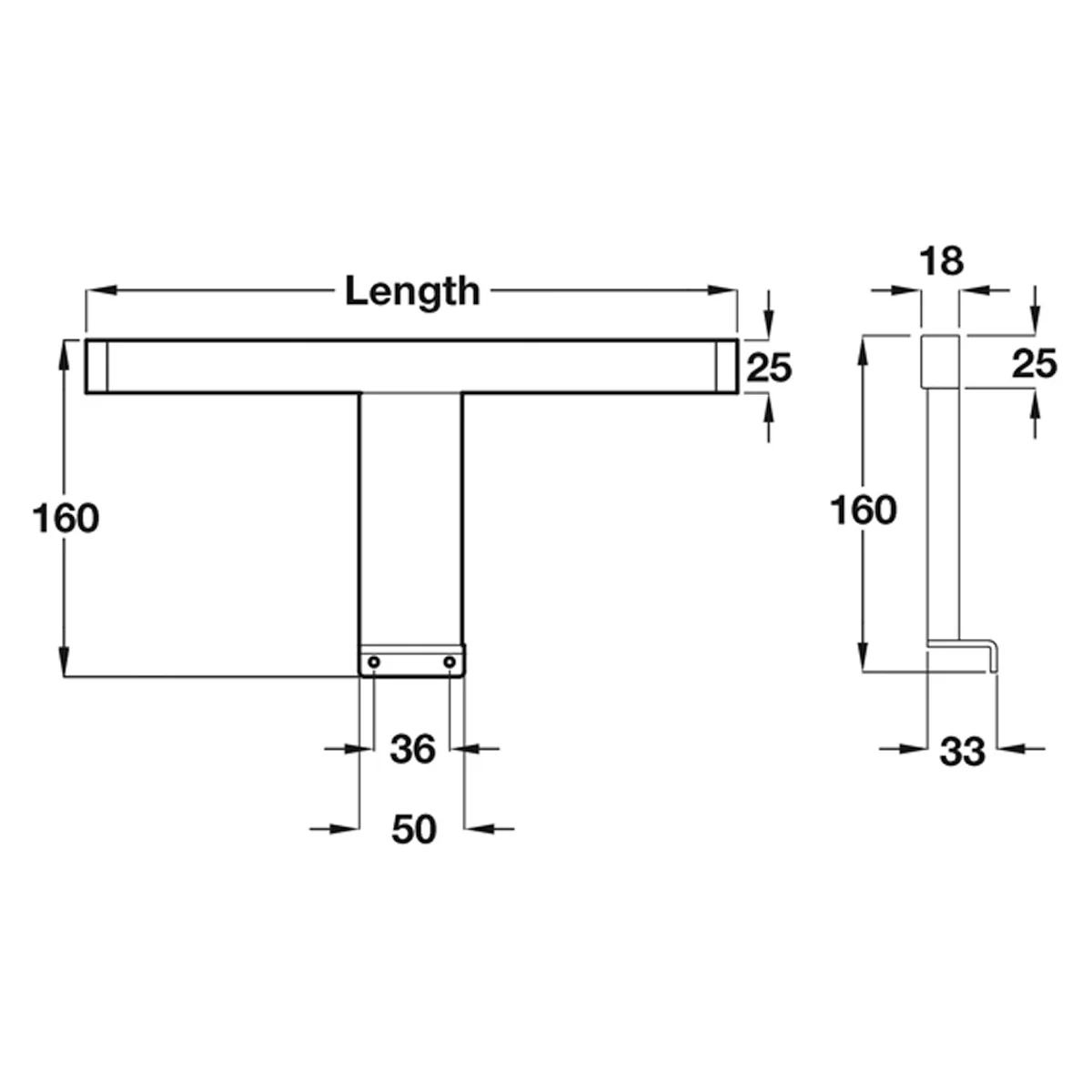 NITE LED CORNICE LIGHT IP44 550 WW - Image 2