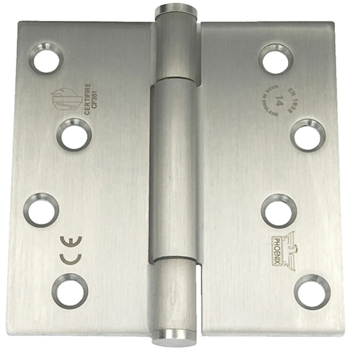 PHOENIX BUTT HINGE 102x102 SQU SSS