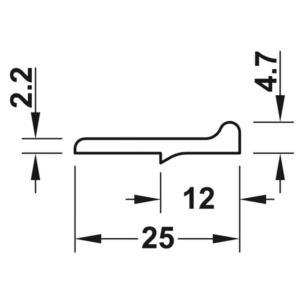 PICCOLO-NOVA CLOSURE STRIP 2500 GRY - Image 2