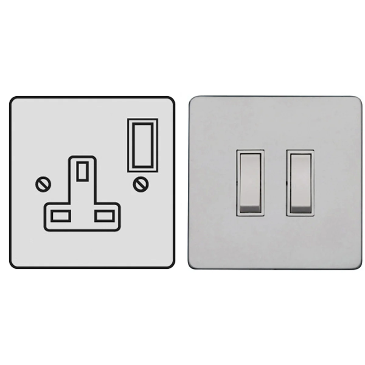 PRS S/SOCKET 13A SNG WHI
