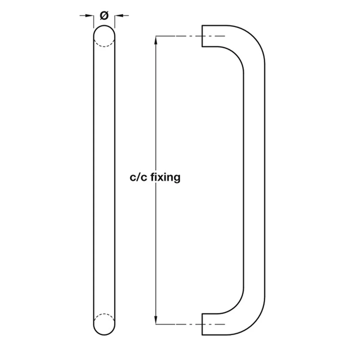 PULL HANDLE BOLT D19 650HC SSS - Image 2