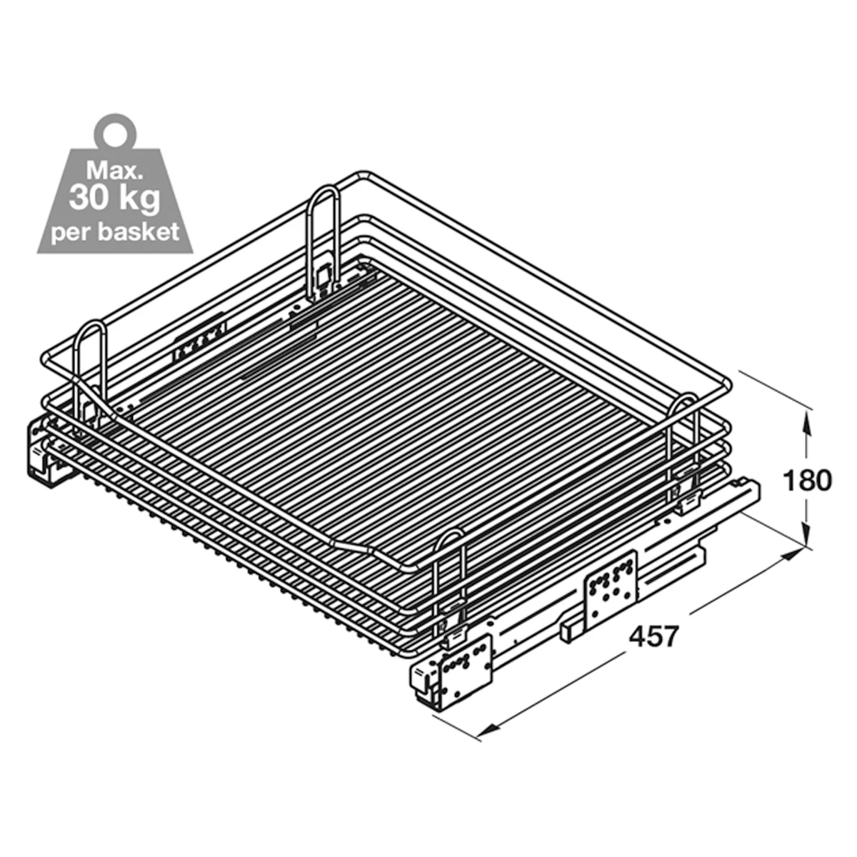 PULLOUT STORAGE FE 500 ST/PCP - Image 2