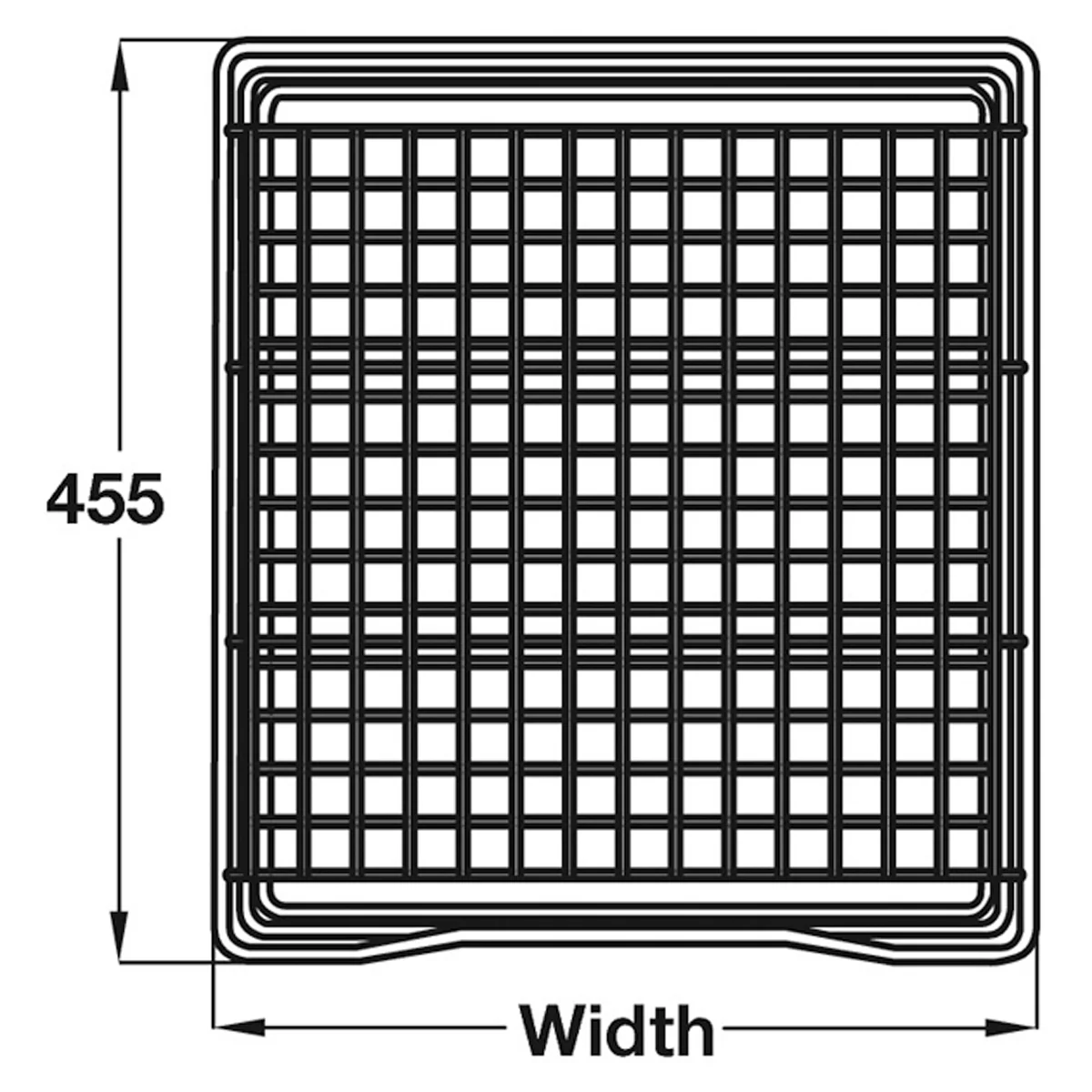 PULLOUT STORAGE MESH 500/400 PCP - Image 2