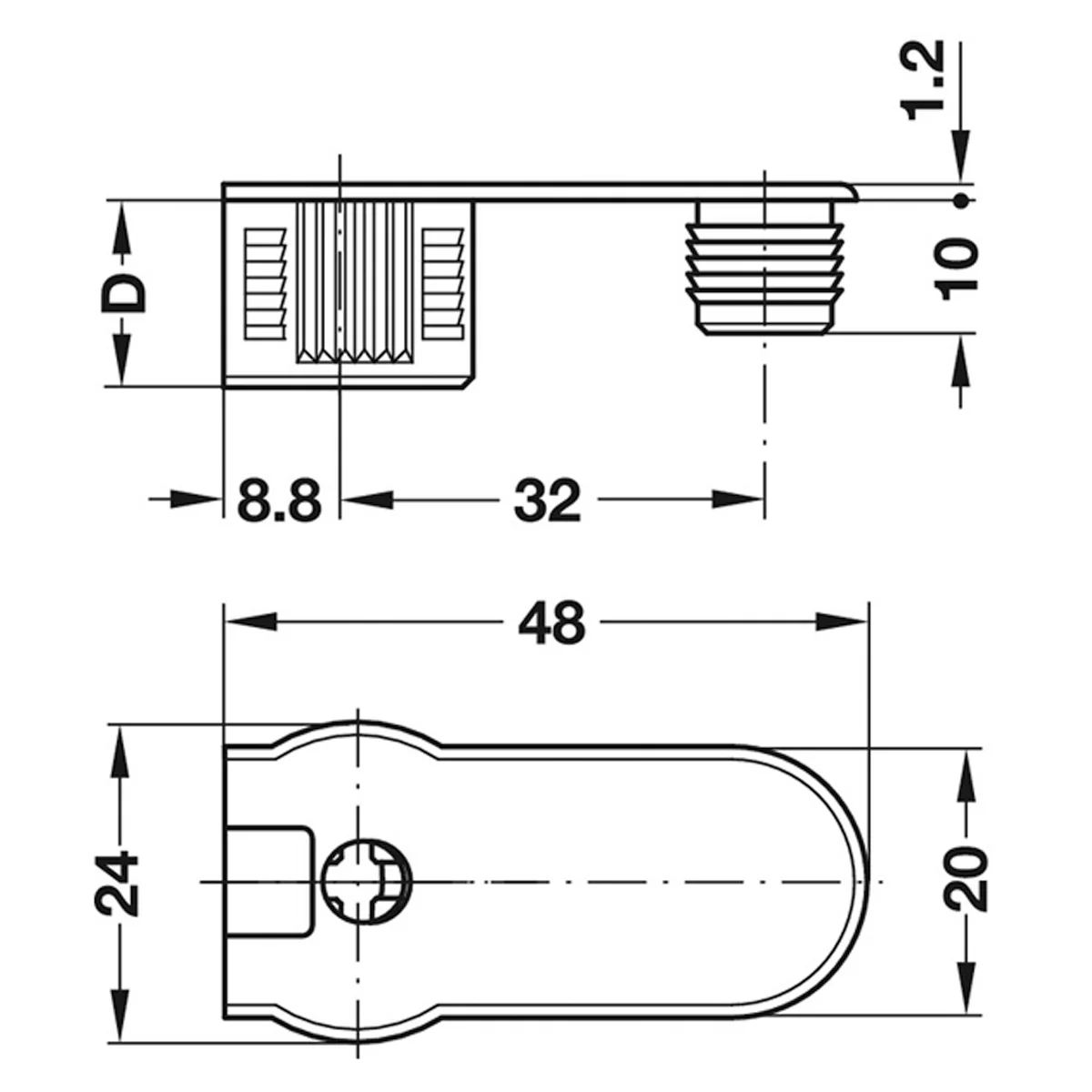 RAFIX-20 HSE +RDG 48x9.5 PNP x100 - Image 3