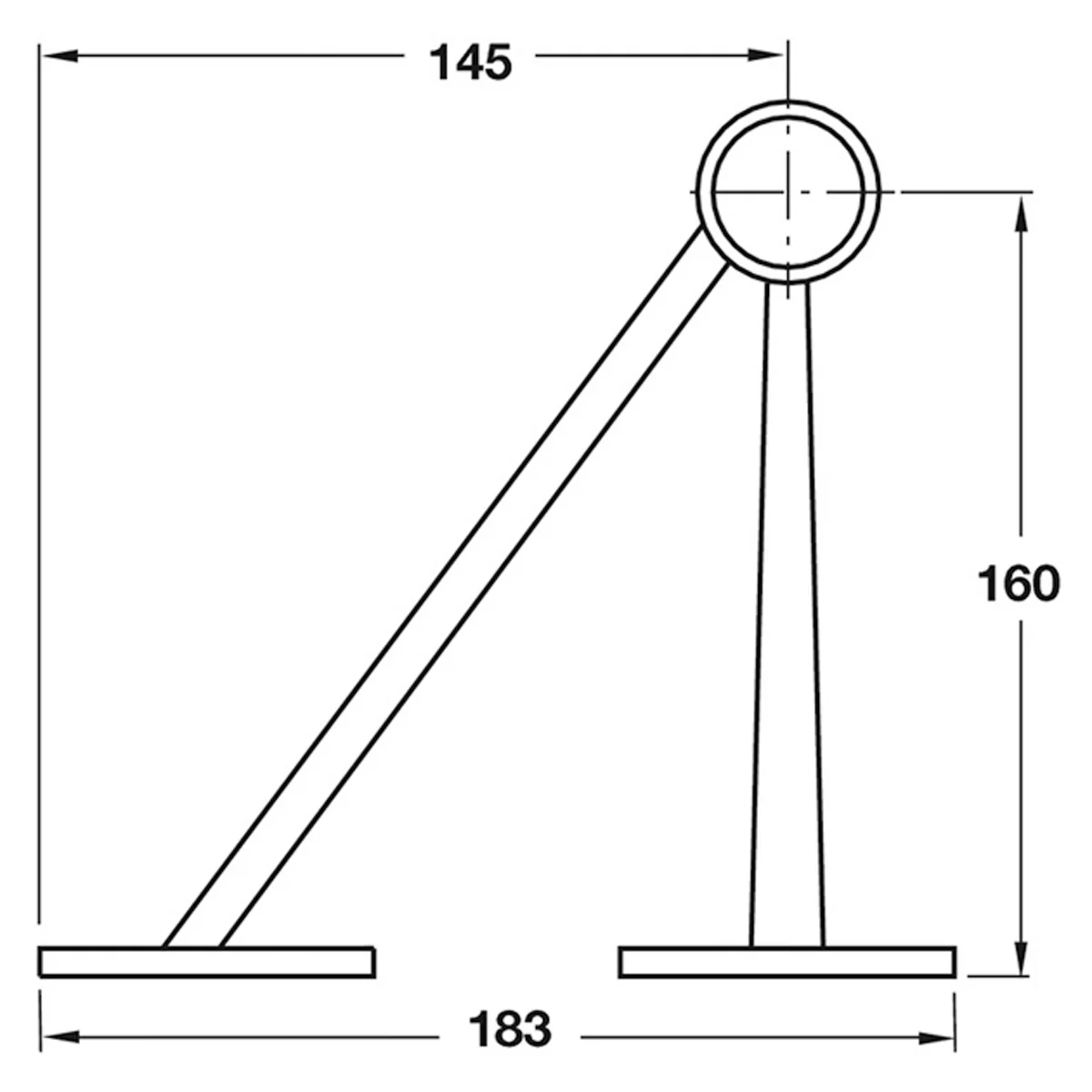 RAIL SUPP BRACKET D38-D38 ANG PCP - Image 2