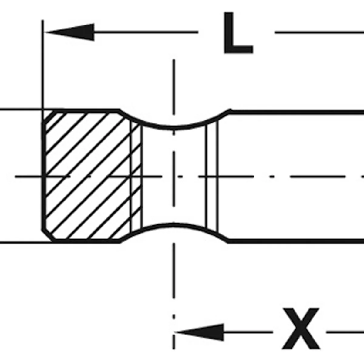 SCAN M6 CRS DOWEL ECC D10x14 x100 - Image 2