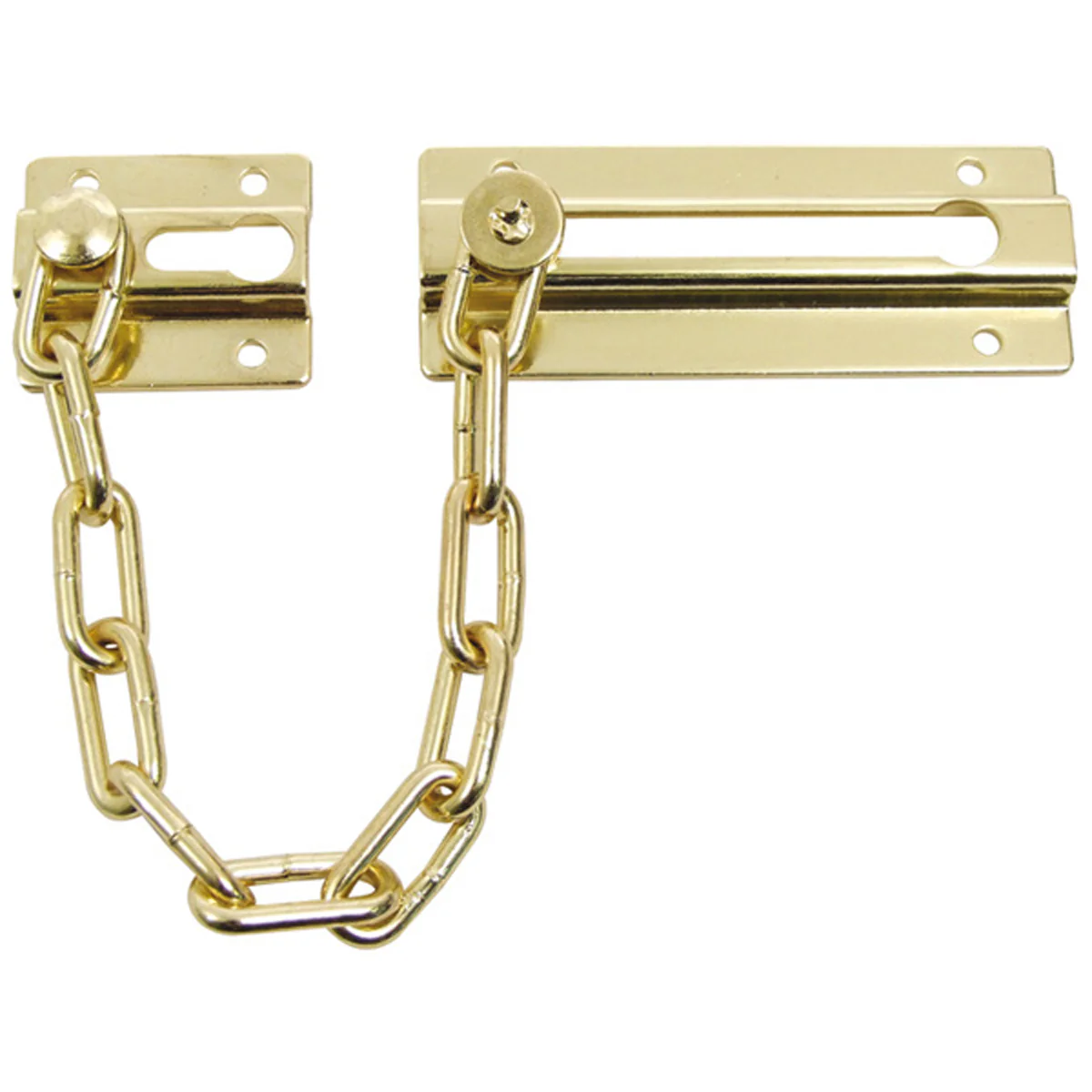 SECURITY DOOR SLIDE CHAIN ST/PBR