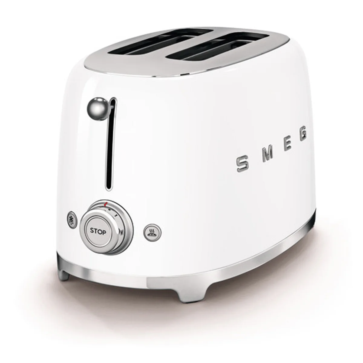 SMEG TSF01 2SLICE WIDE TOASTER WHITE - Image 2