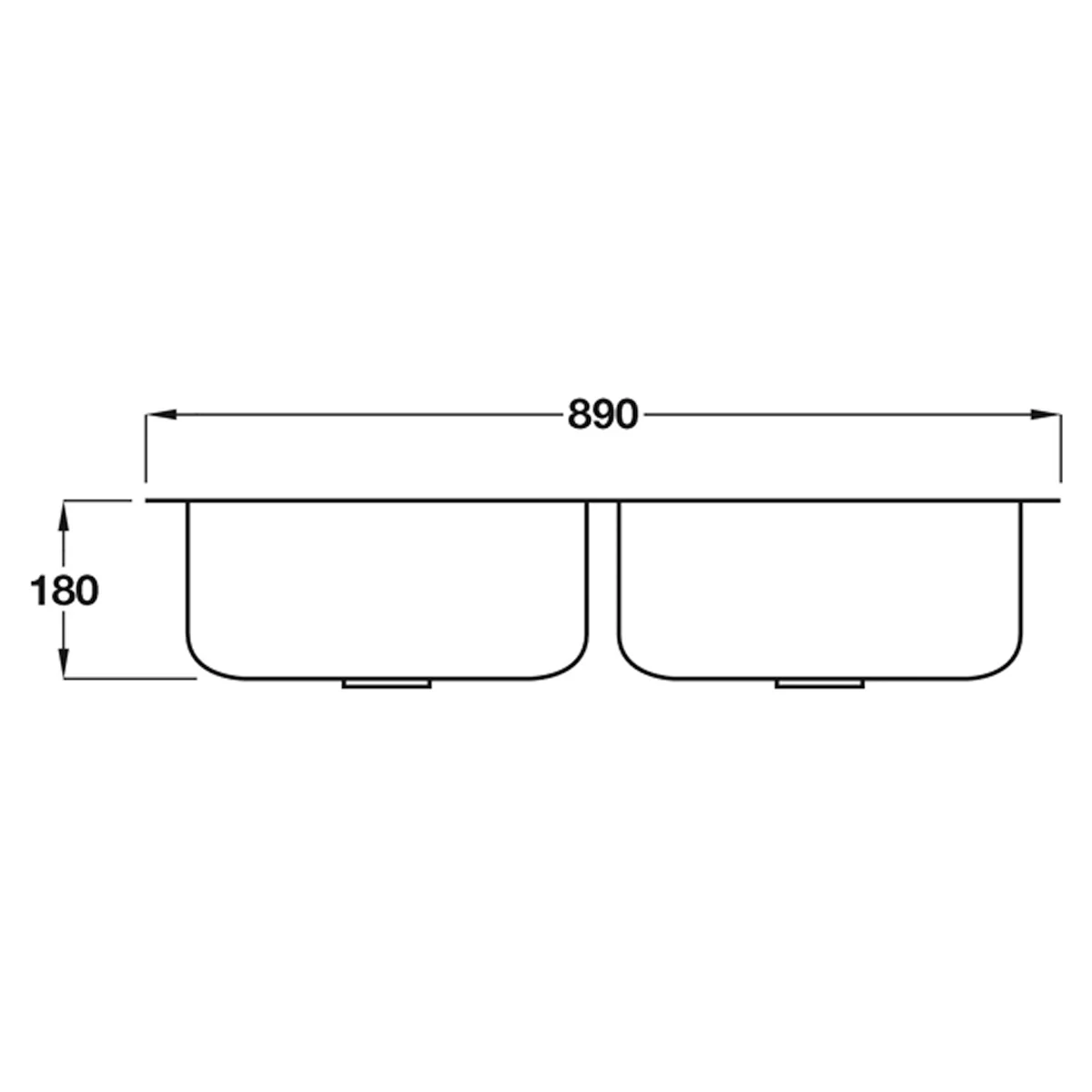 SMEG ALBA UM4545 2.0 SINK BSS - Image 2