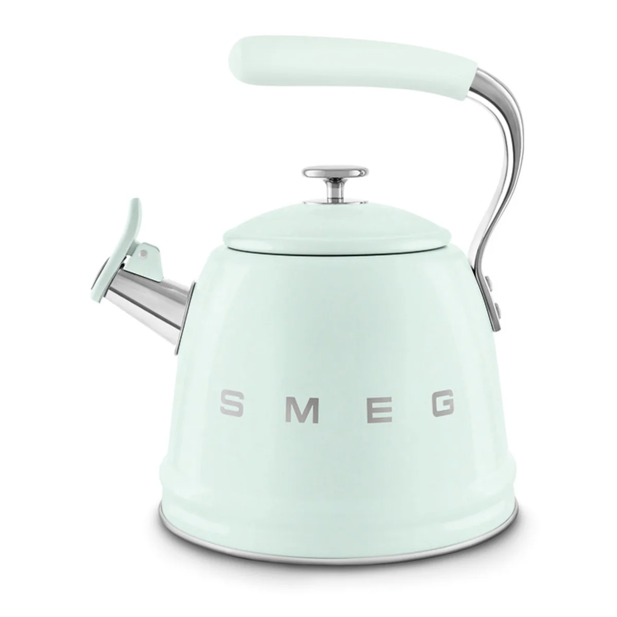 SMEG WKF01 50's WHISTLING KETTLE 2.3L PASTEL GREEN