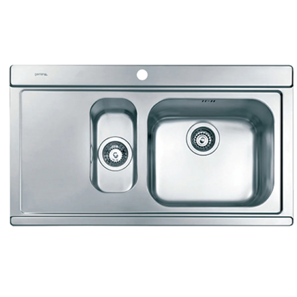 SMEG IRIS L1915 BLK LH 1.5 SINK BSS