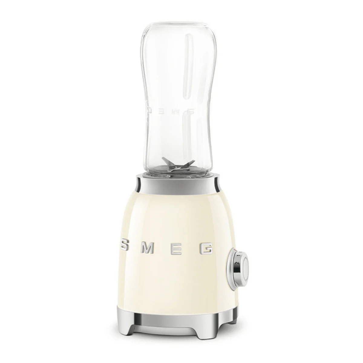 SMEG PBF01 BLENDER+SMOOTHIE MAKER 600ml CREAM