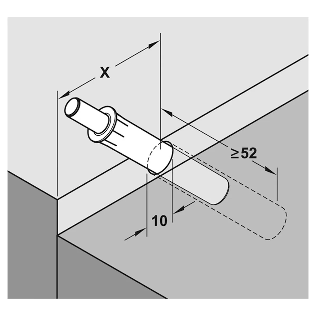SOFT CLOSE MECHANISM D10x65 HD - Image 2