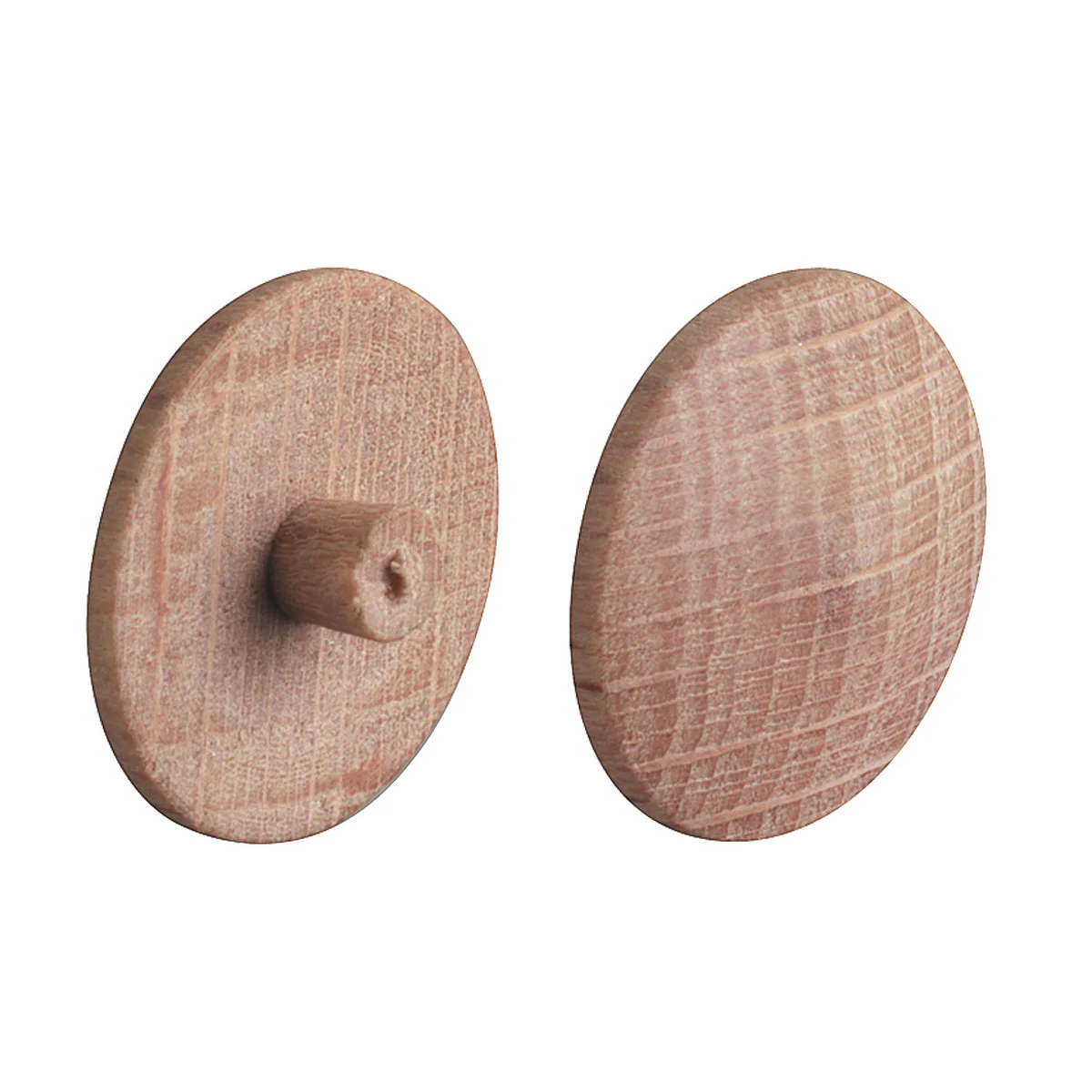 SOLID WOOD COVER CAP D13x2 BEECH x100