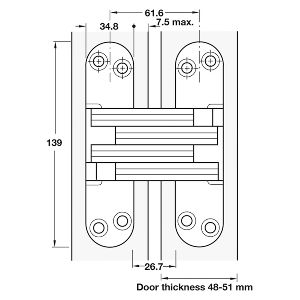 SOSS HINGE 220 96.4x139 ZA/BP - Image 2