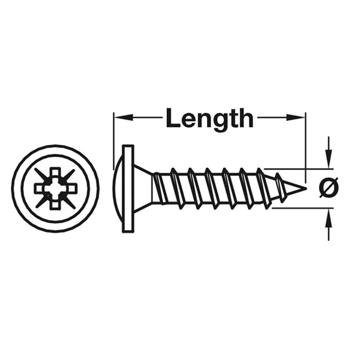 SPAX FLANGEHEAD SCREW B/ZP D4.0x17 - Image 3