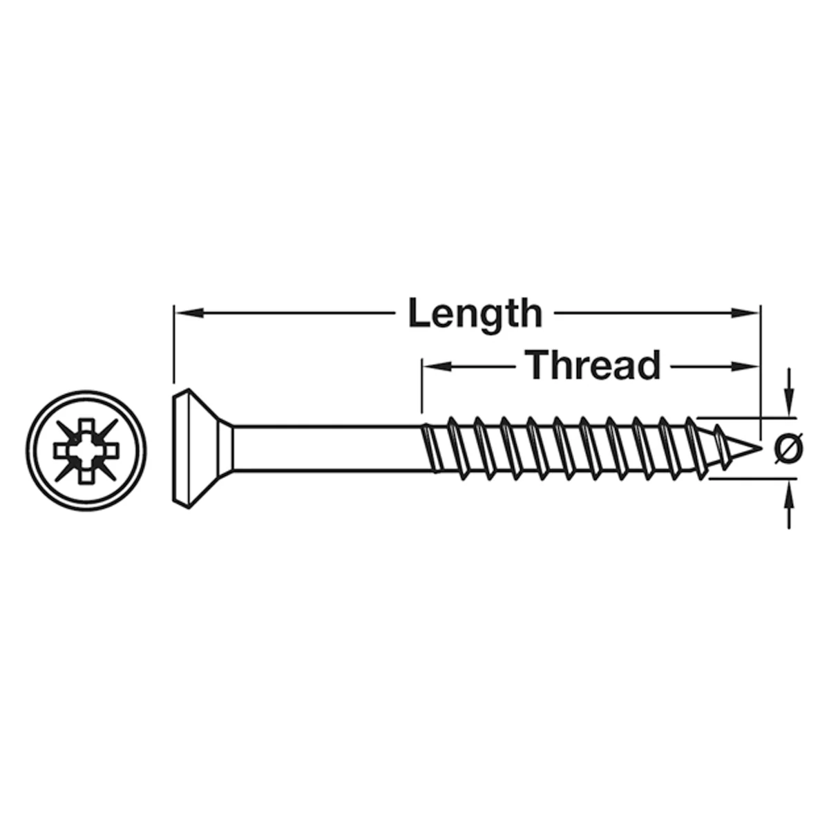 SPAX WIROX SCREW TS20 D5.0x70 x100 - Image 2