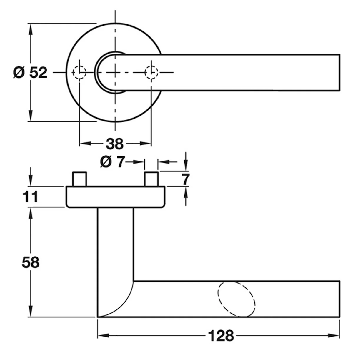 STARTEC JADE LHND D52x128 304SSS - Image 2