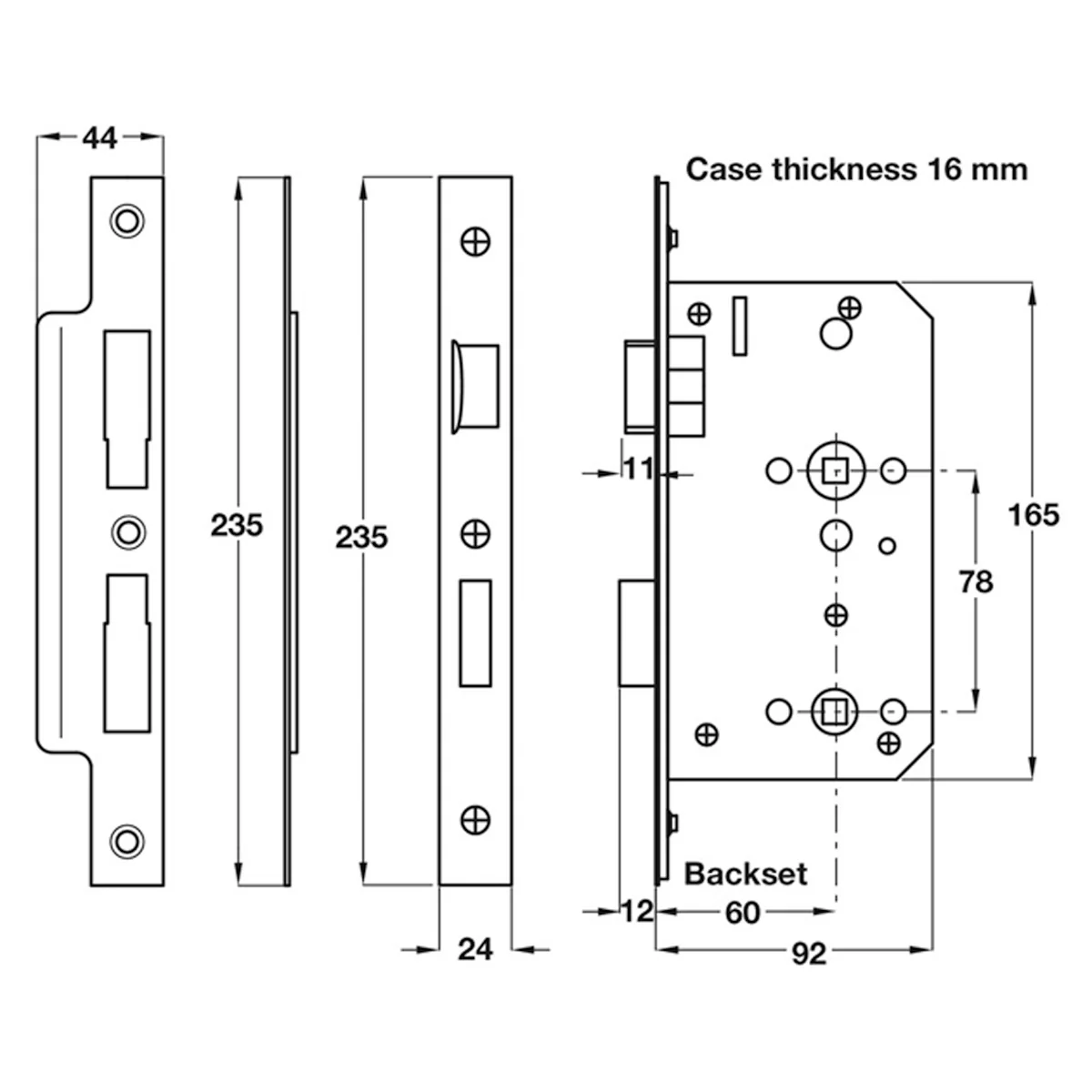 STARTEC MORTICE BATHROOM GST/SAT - Image 2