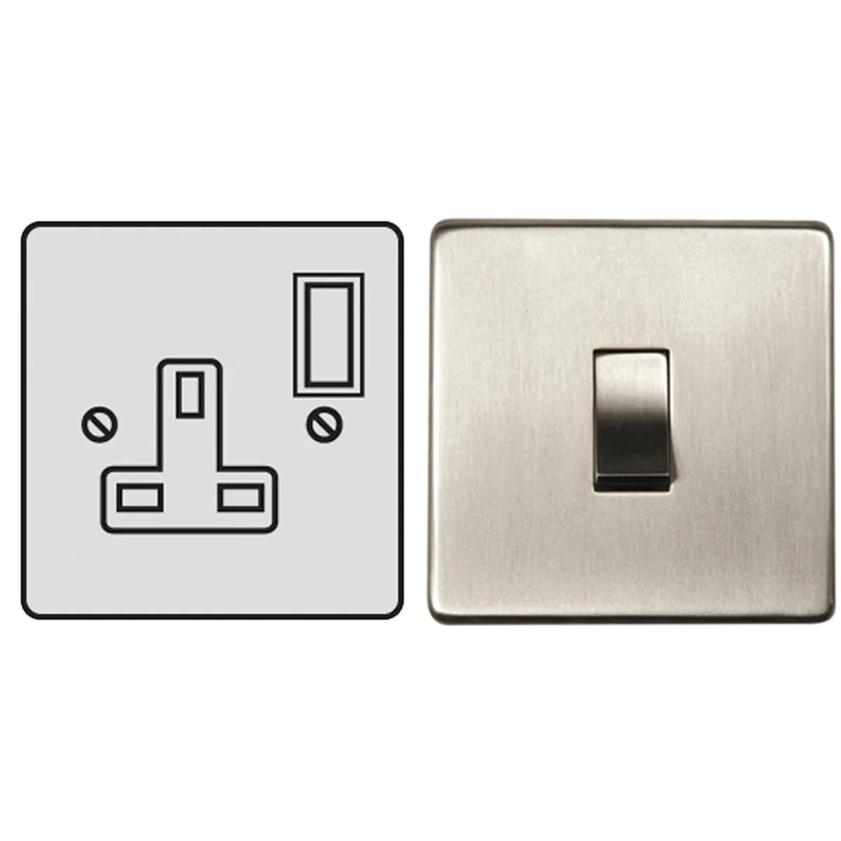 STR S/SOCKET 13A SNG SNP/BLK