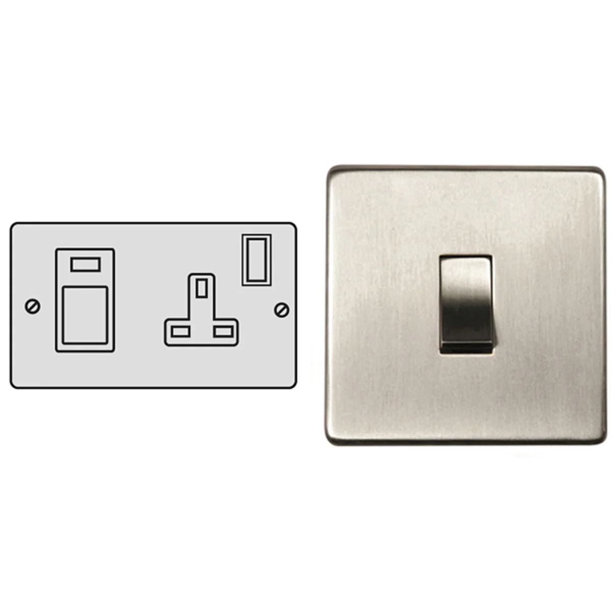 STR SWITCH 45A COOKER SNP/BLK