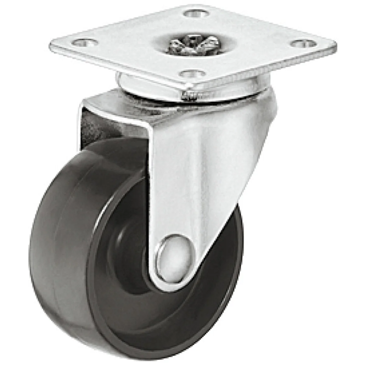 SWIVEL CASTOR 35KG D40x45x45 ST/GAL