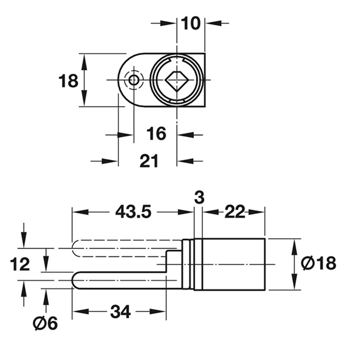 SY3K CENTRAL ROTARY LOCK SING 12TR - Image 2